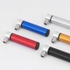 Pompa bicicleta mini, 120PSI, aluminiu, compacta, portabila, 9.5x2.1cm
