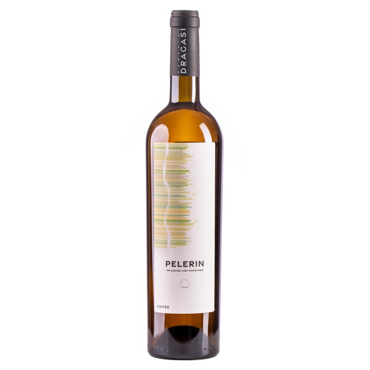 Vin Alb Domeniul Dragasi Pelerin Cuvee Blanc, sec, 0.75l