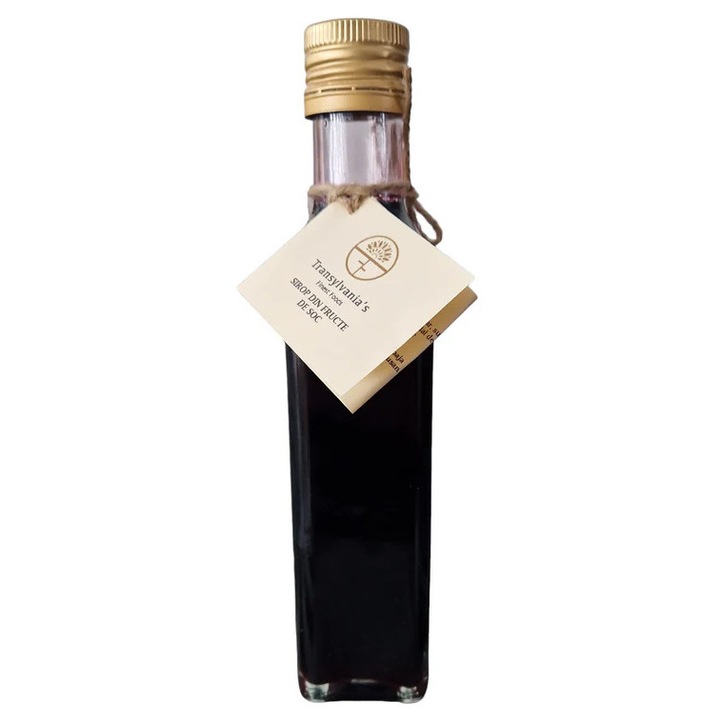 Sirop din fructe de soc, 100ml, Transylvania's Finest Foods