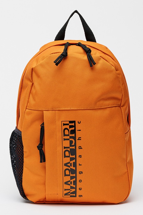 Napapijri, Rucsac cu imprimeu logo Cala, Negru, Portocaliu stins