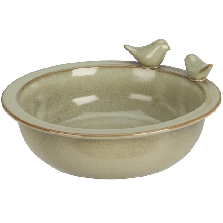 Adapatoare Pentru Pasari De Gradina, Progarden, Ideala Ca Decor Pentru Interior, Atrage Pasarile In Gradina, Aspect Placut Si Estetic, Utilizare Practica, Usor De Asezat, Potrivita Pentru Gradina Si Casa, 24 Cm, Verde