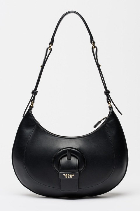 Tosca Blu, Műbőr válltáska, Fekete