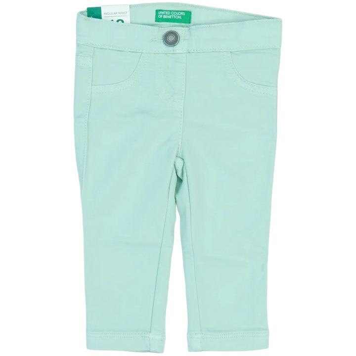 Benetton, Hosszúnadrág Lányoknak, Zöld, 68