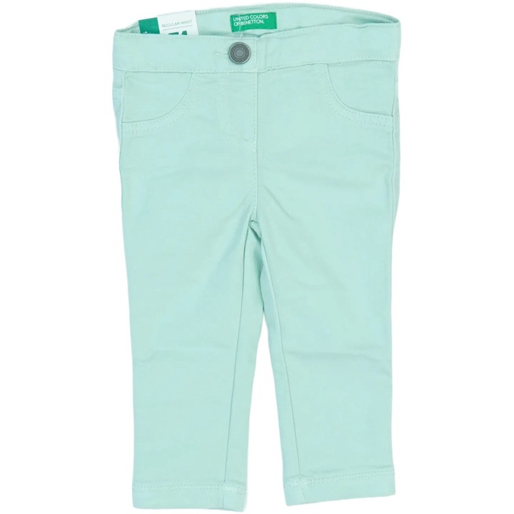 Benetton, Hosszúnadrág Lányoknak, Zöld, 74