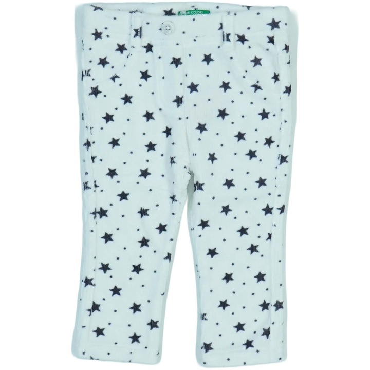 Benetton, Hosszúnadrág Lányoknak, Fehér, 74