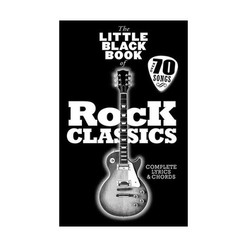 Manual Chitara - The Little Black Book of Rock Classics Manual Chitara - The Little Black Book of Rock Classics