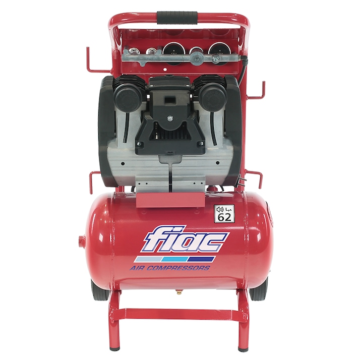 Compresor silentios FIAC, tip XILENCE20-XS2HP, alimentare 220V, rezervor 20l, debit 230l/min, 9 bar, autolubrefiat