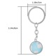 Brelocuri glob, set 12 bucati, zinc alloy, 8x3x2.5cm, cadou pentru absolvire