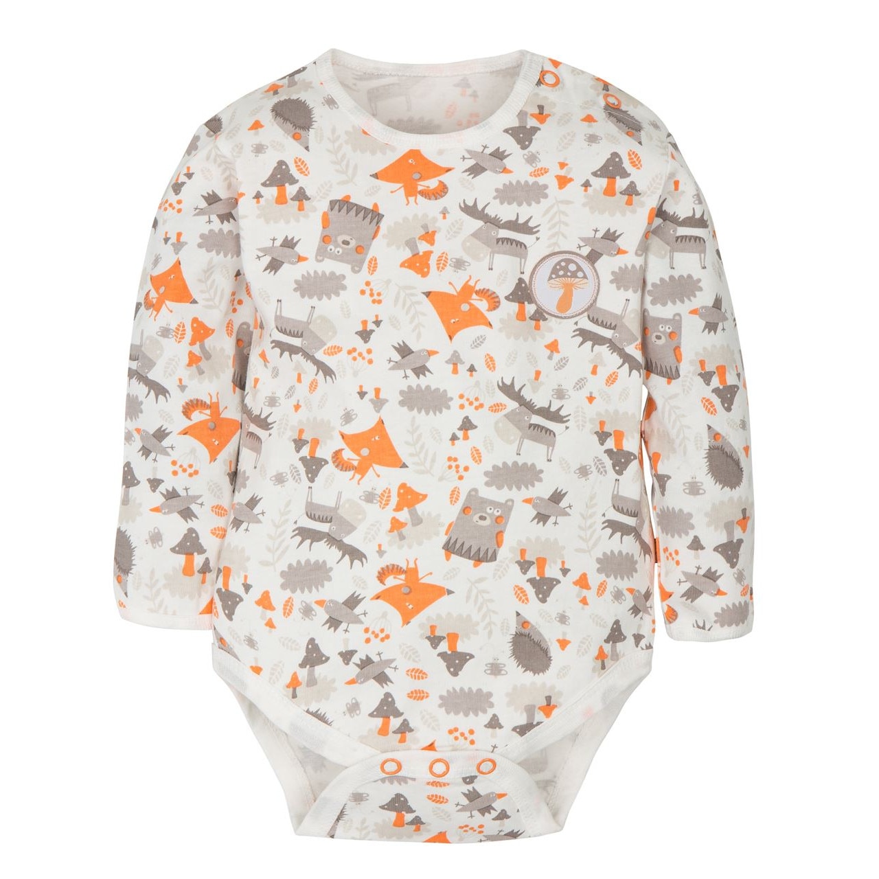 Body cu maneca lunga Gmini- Bears and Foxes