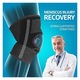 Aparatoare genunchi cu suport lateral, ajustabil, respirabil, pentru dureri de menisc, 13.8-23.2 inch