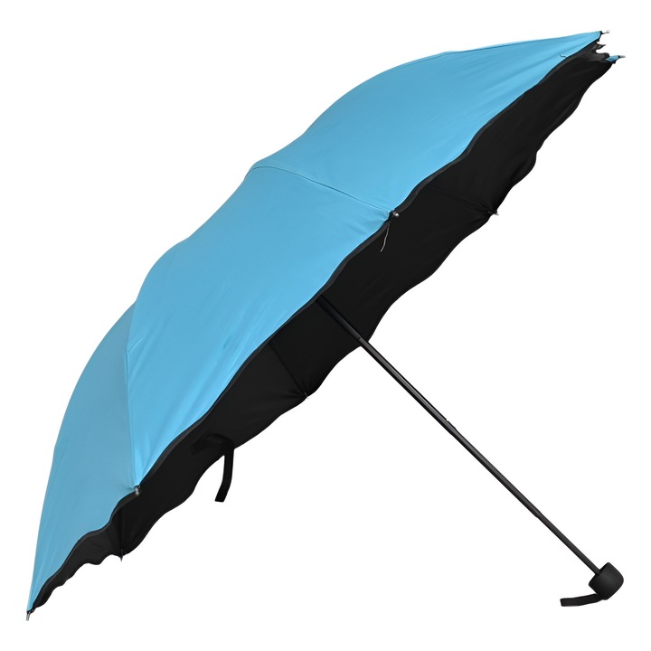 Дамски Чадър 2651-5, Диаметър 94 см, Син