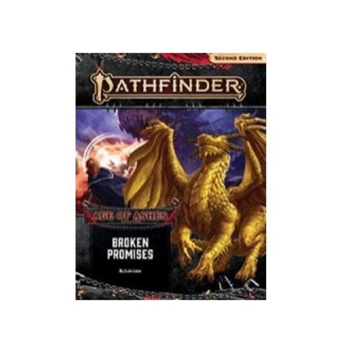 Joc de societate Pathfinder Adventure Path: Broken Promises (Age of Ashes 6 of 6) 2nd Edition, limba engleza, extensie