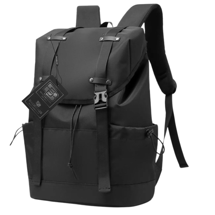 Rucsac pentru barbati, Bad&Bags, Schroeder, neagra, One size