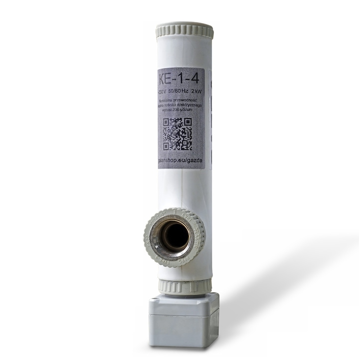 Cazan ionic monofazat GAZDA KE 1-2 kW – pentru incalzirea locuintelor, spatiilor mici si apartamentelor, fara panou de comanda, suprafata incalzita 20–30 m², instalare rapida, eficienta ridicata