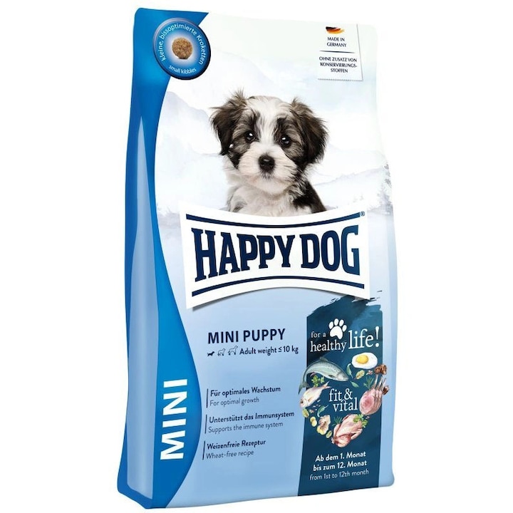 Hrana pentru caini Happy Dog Fit & Vital Mini Puppy 10 kg