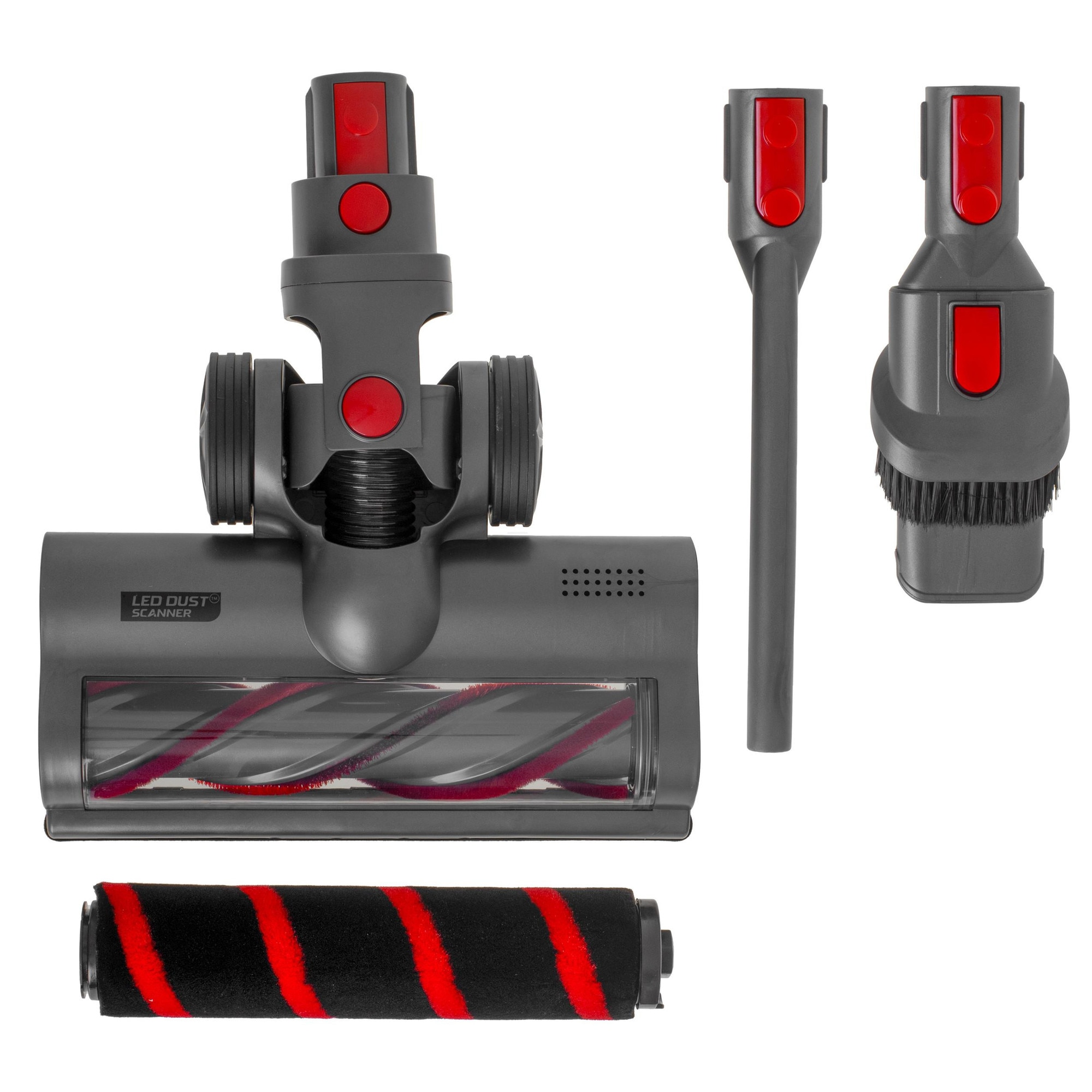 Set Aspirator Vertical Cu Accesorii, Adler, Ad7062, Putere Motor, 400W, Timp De Functionare, Pana La 55 De Minute, Recipient Pentru Praf, 0.6 L, Acumulator Litiu-Ion, 2200 Mah, Multicolor