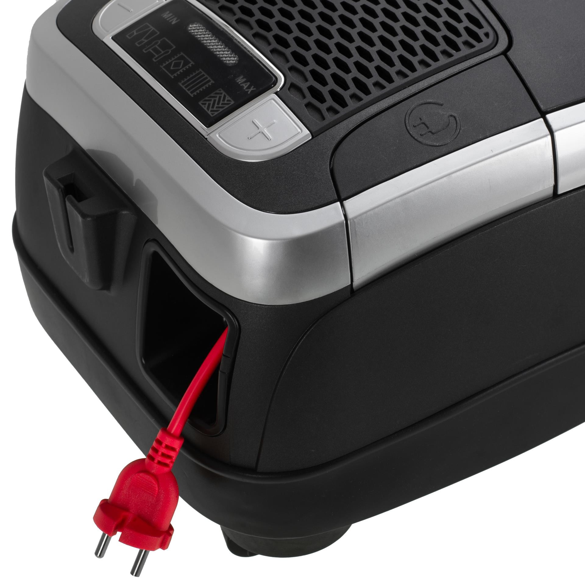 Aspirator cu sac, ADLER, AD7069, 3200W, 18000 Pa, 3.5 L, 5 programe de putere, Negru