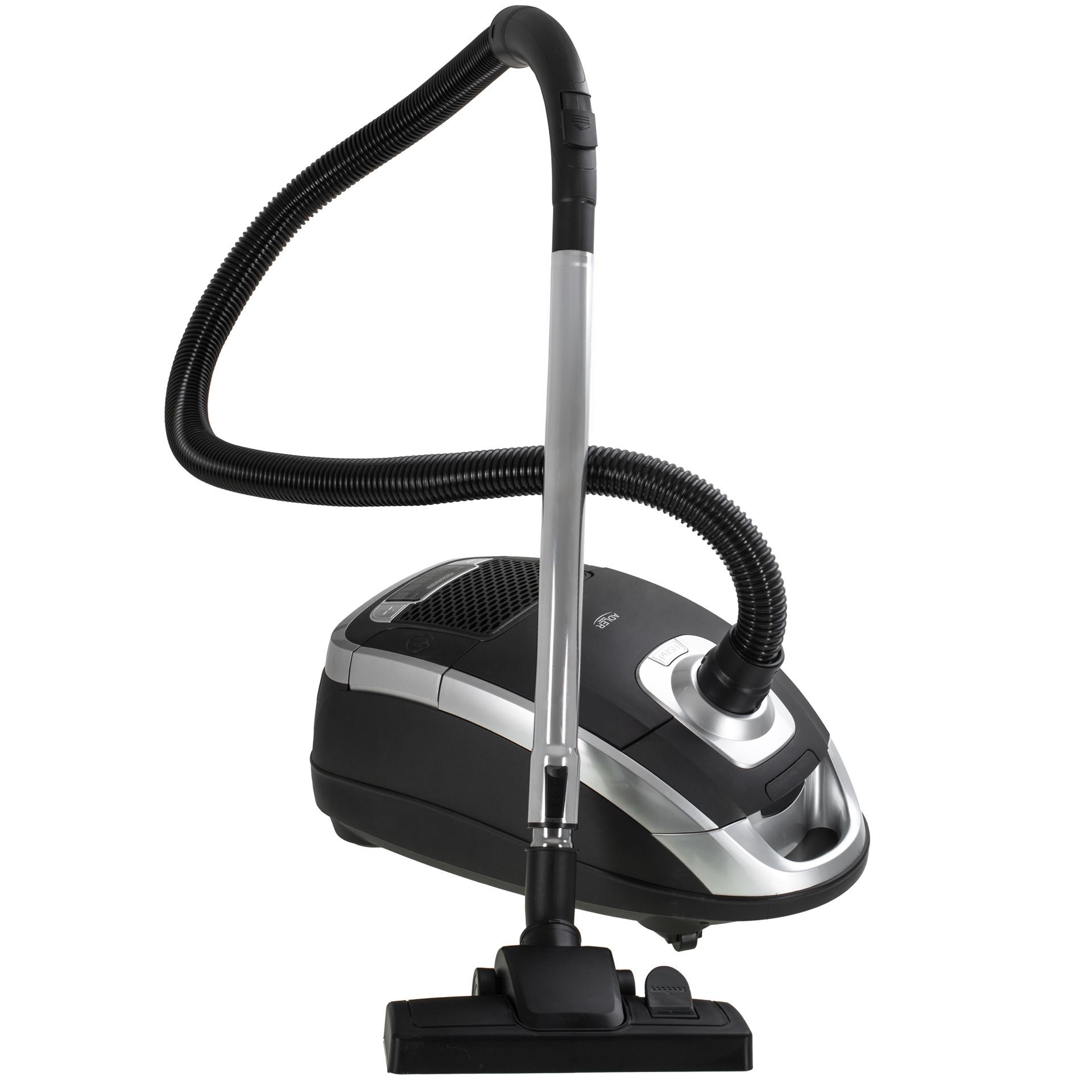 Aspirator cu sac, ADLER, AD7069, 3200W, 18000 Pa, 3.5 L, 5 programe de putere, Negru