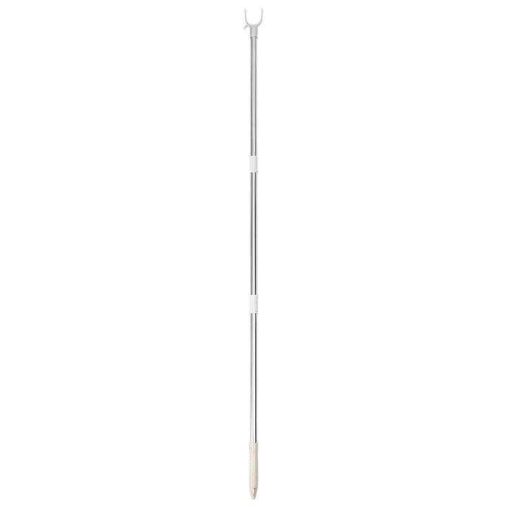 Bara pentru haine, YANYXR retractabila, argintiu, 96x5x2.5cm