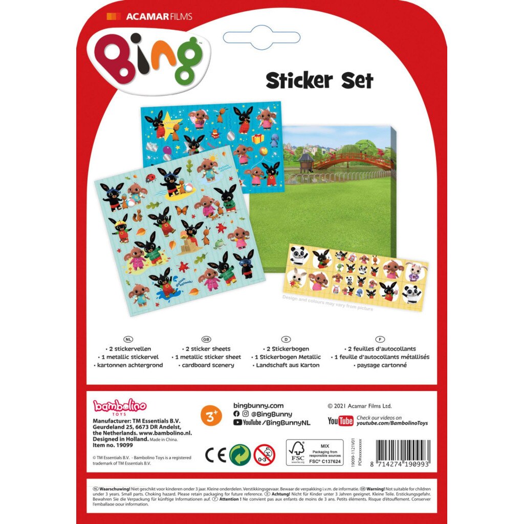 Set de stickere Bing Fun - eMAG.ro