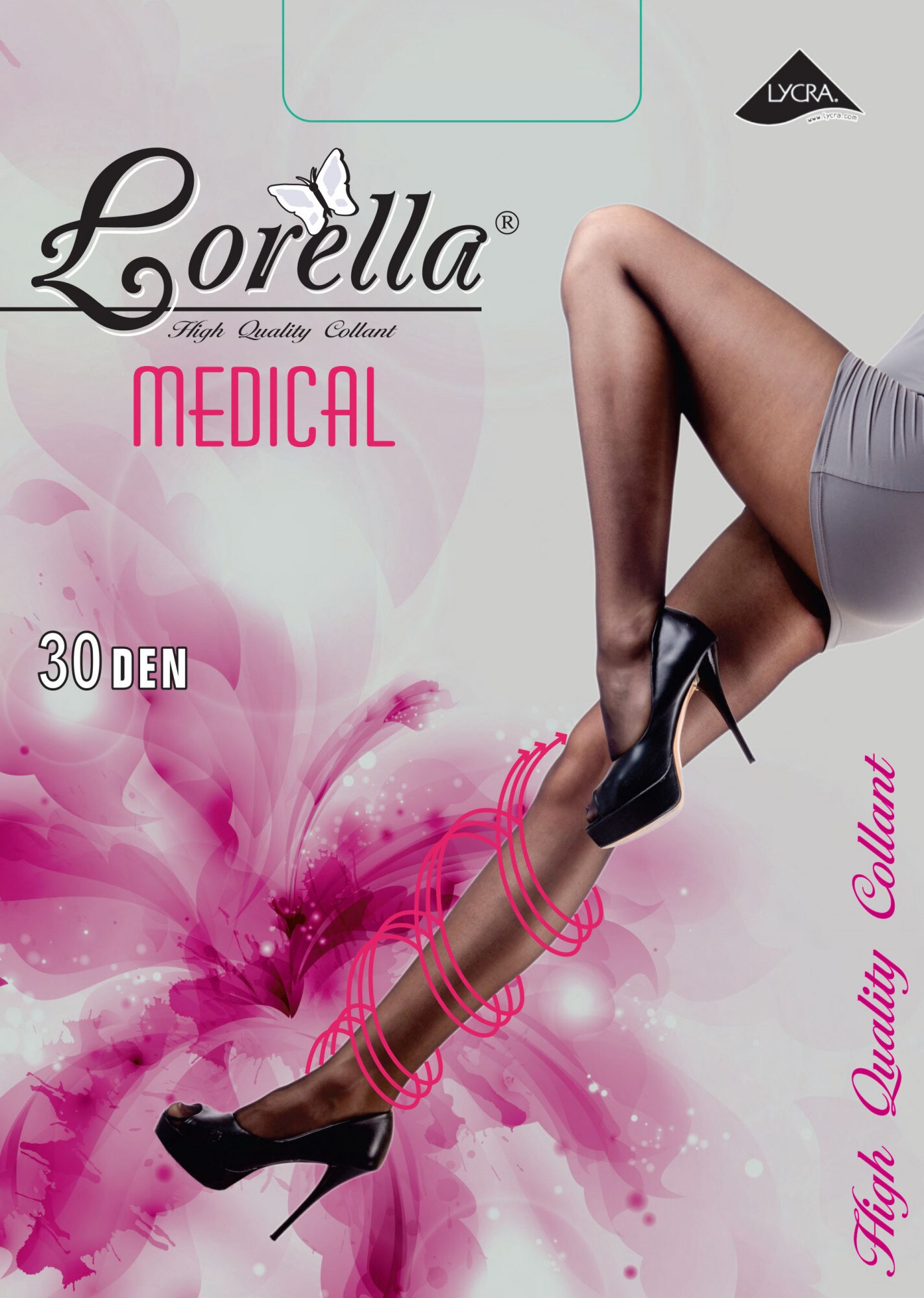 Dres dama Lorella Medical 30 Den, Bej
