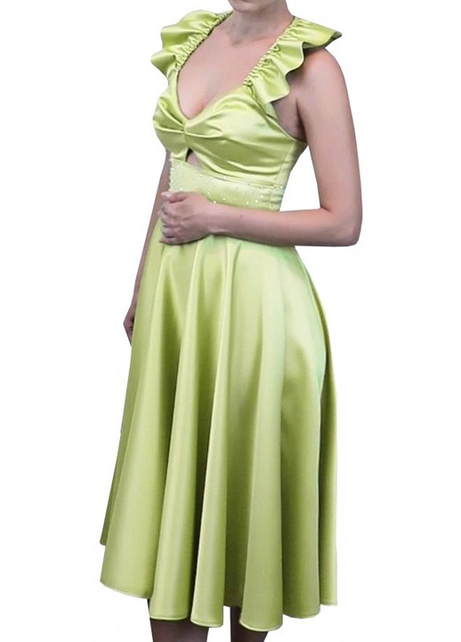 A-vonalú ruha strasszokkal