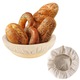 Cosuri servire YANYXR, rotund, material natural, 30x30cm