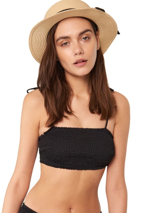 Top de costum de baie pentru femei JUP LPP 4410B-99X-1-M-25 5-68, Top, Cu imprimeu, Negru, M