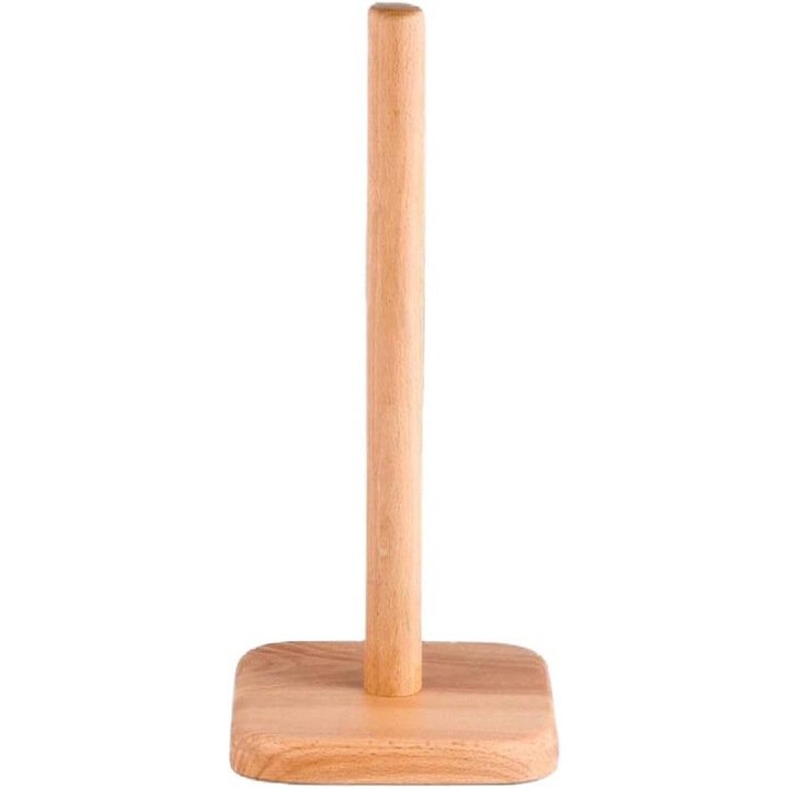 Suport servetele din bambus, Enforose, design vertical, economisire spatiu, 30x15cm