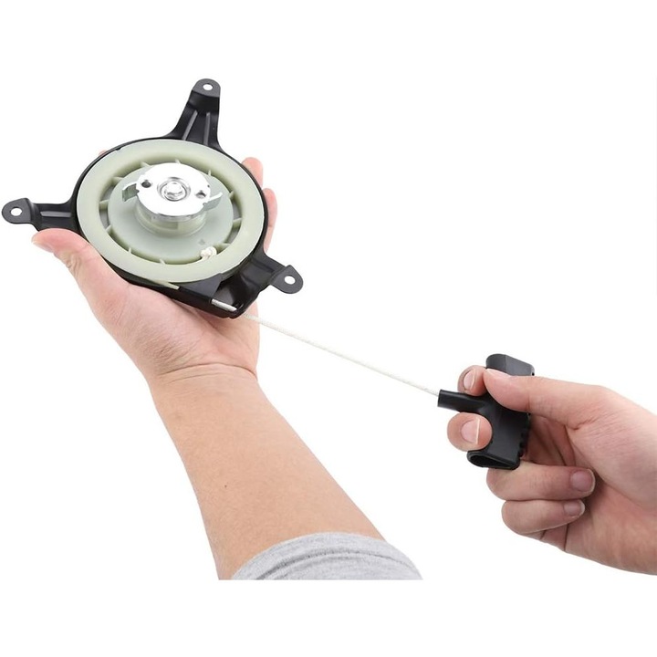 Starter de recul pentru motocoasa, 12.5x3.8cm, din inox