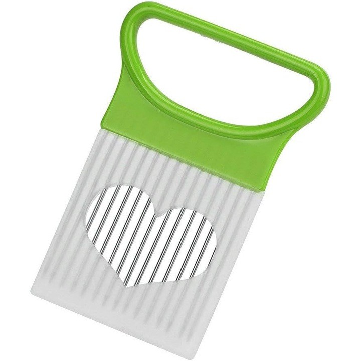Feliator legume manual, suport ghid, inox, marime universala