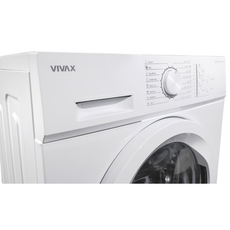 Masina de spalat rufe Vivax WFL-120716CS, 1200 RPM, 7 Kg, Clasa E, Alb