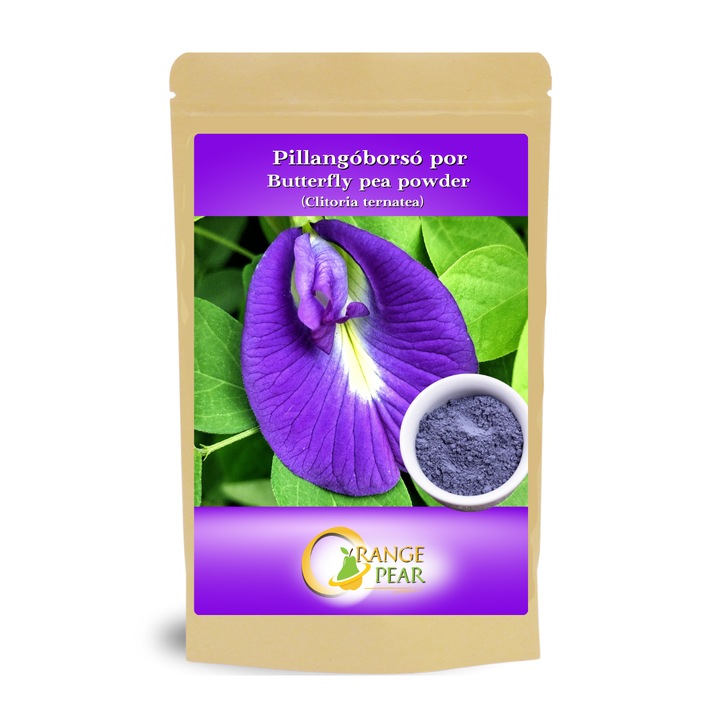 Pillangóborsó por, Butterfly pea powder, Clitoria ternatea, 50 g