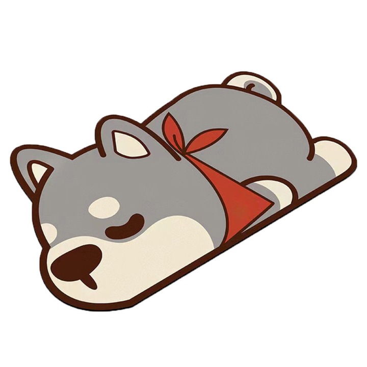 Сладка постелка за кучета Corgi, мека неплъзгаща се постелка