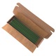 Set 20 lumanari verzi din ceara naturala de albine, subtiri, 20 cm, pentru rugaciuni si ritualuri
