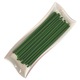 Set 20 lumanari verzi din ceara naturala de albine, subtiri, 20 cm, pentru rugaciuni si ritualuri