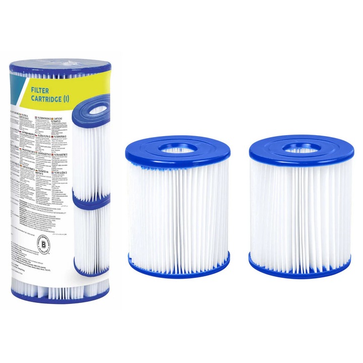 Szűrő II-es típusú Bestway medenceszivattyúhoz, 2 db, Lean 17007