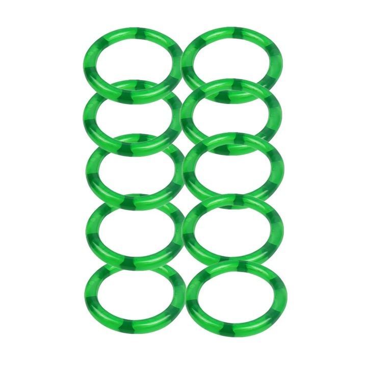 Inel antiderapant pentru pepene verde, set 10 buc, portabil, design rotund