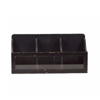 Raft pentru condimente, Vintage, Negru, Artfoyer