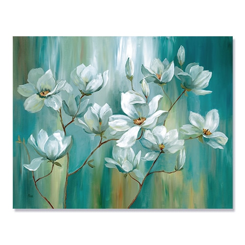 Tablou Canvas - Magnolii Albe II, Flori, 80 x 100 cm