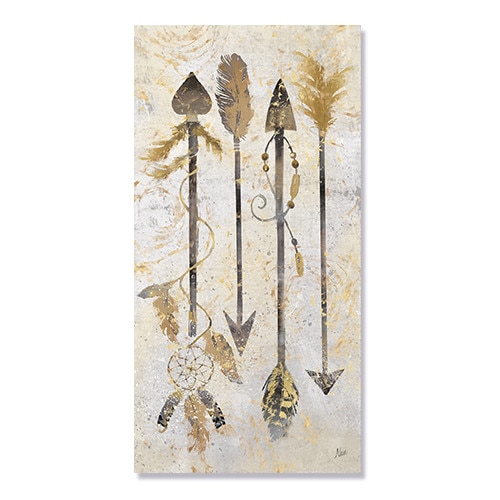 Tablou Canvas - Tribal, Sageti, 50 x 100 cm