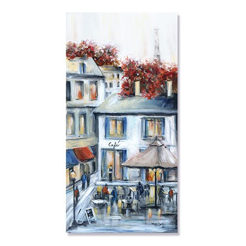 Tablou Canvas - Paris, Bulevard, Cafe, 50 x 100 cm