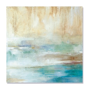 Tablou Canvas - Prin ceata, Abstarct 100 x 100 cm Tablou Canvas - Prin ceata, Abstarct 100 x 100 cm