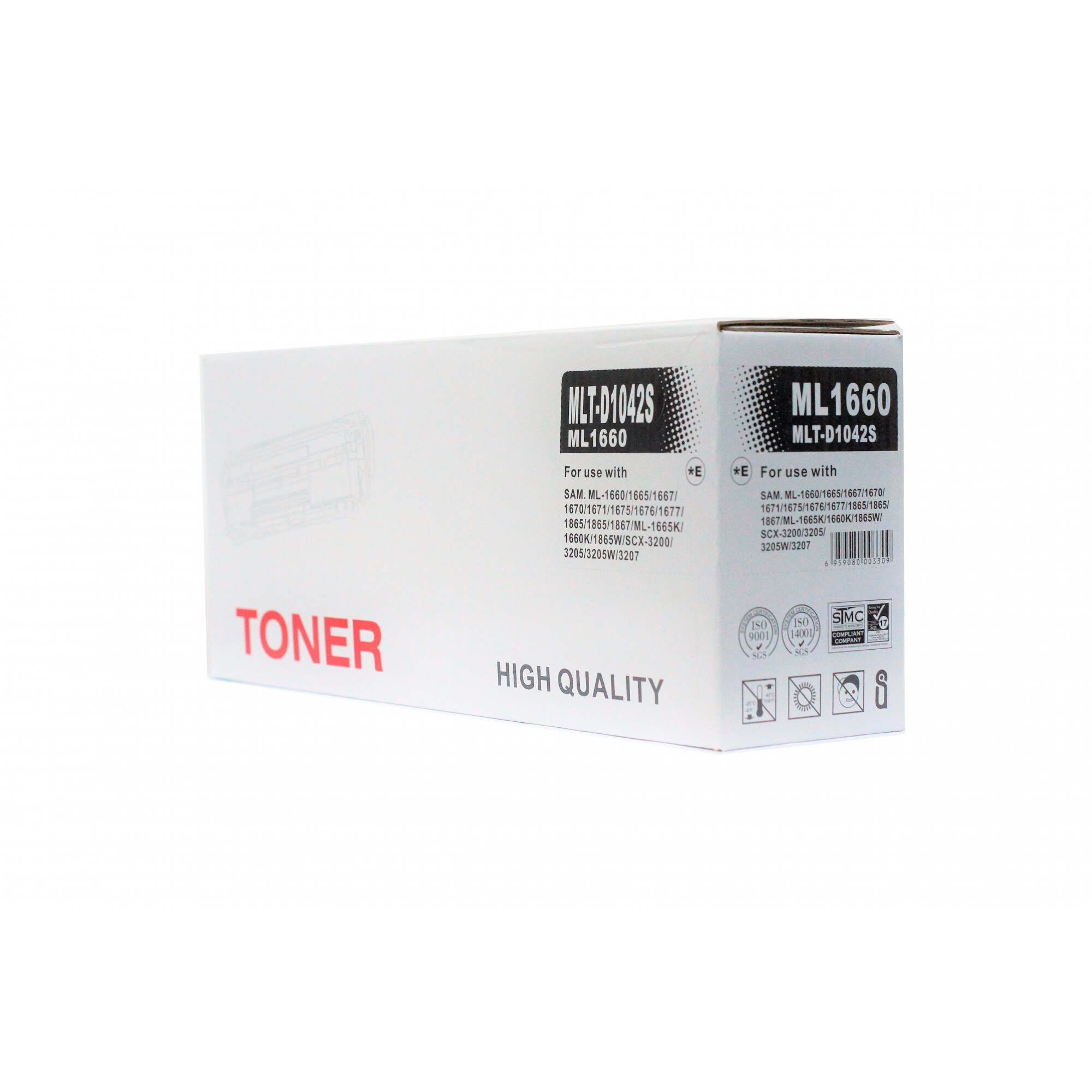 Cartus Toner negru compatibil MLT-D1042S