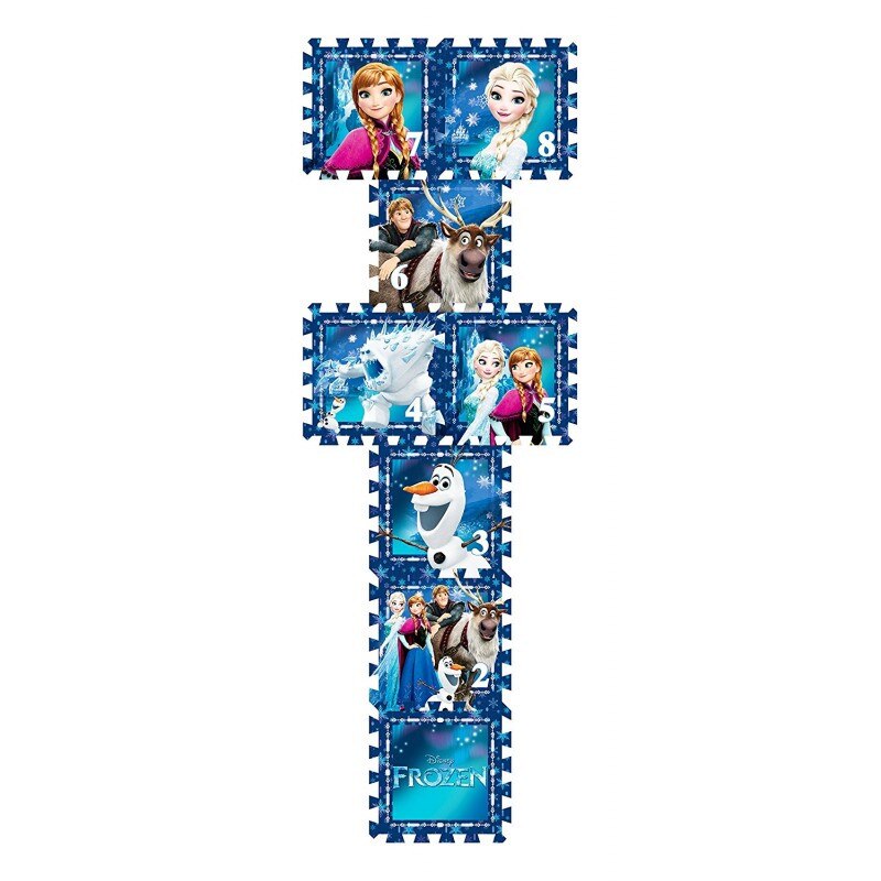 Covor puzzle din spuma Sotron Frozen 8 piese