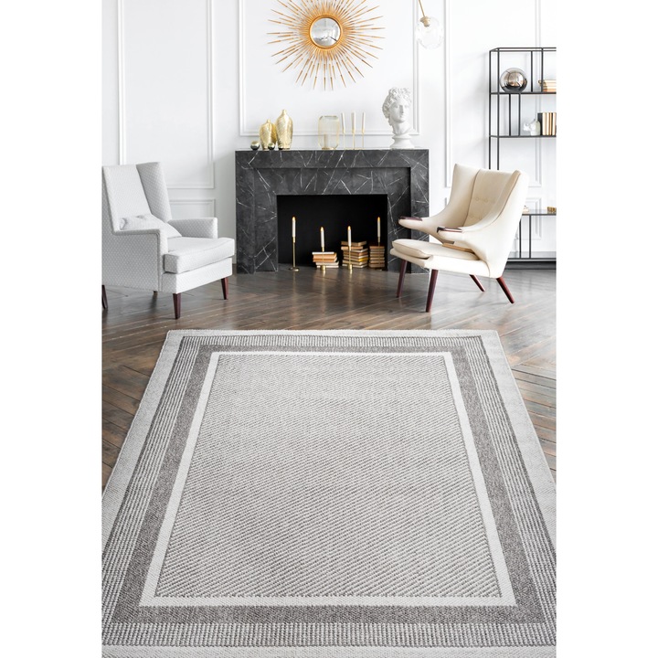 Modern szőnyeg Nordic 331 (Grey) 200x280cm Szürke