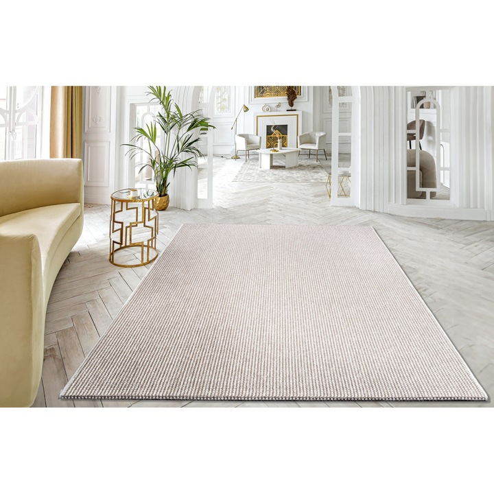 Modern szőnyeg Nordic 6404 (Beige) 80x150cm Bézs