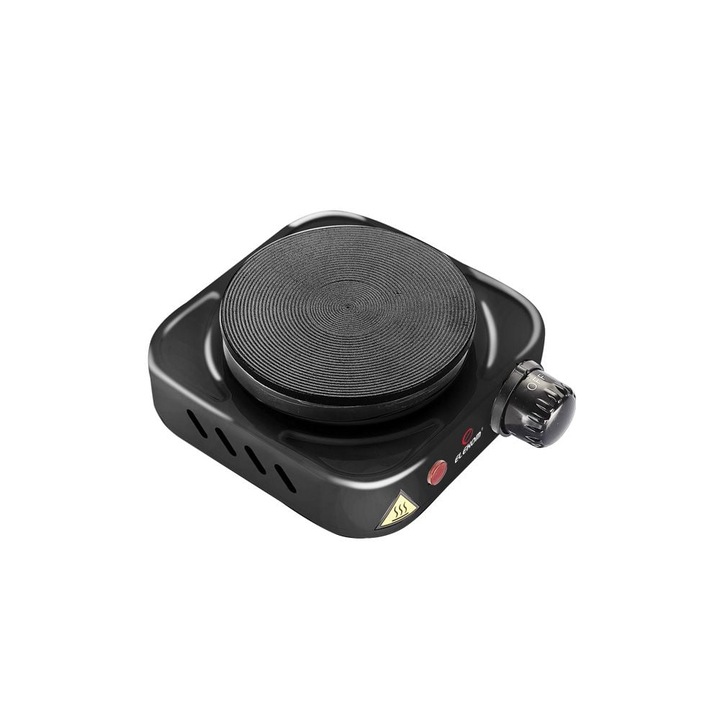 Mini Főzőlap Elekom EK-73KT, 14x14x5 cm, Tányér 10, 8 cm, 500 W