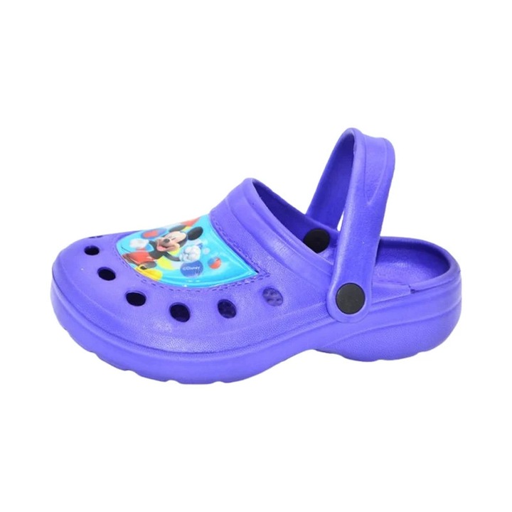 Habszivacs papucs fiúknak, Mickey Mouse Disney MKM1704, Kék 31-32 EU