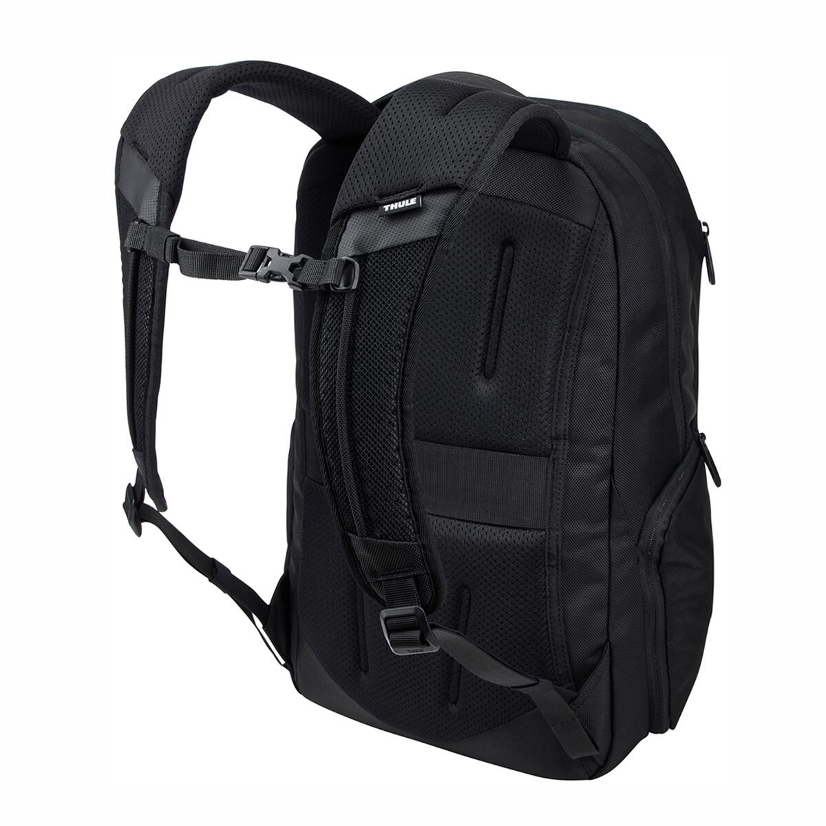 Rucsac urban cu compartiment laptop, Thule, Accent, 23L, Negru (model 2025)